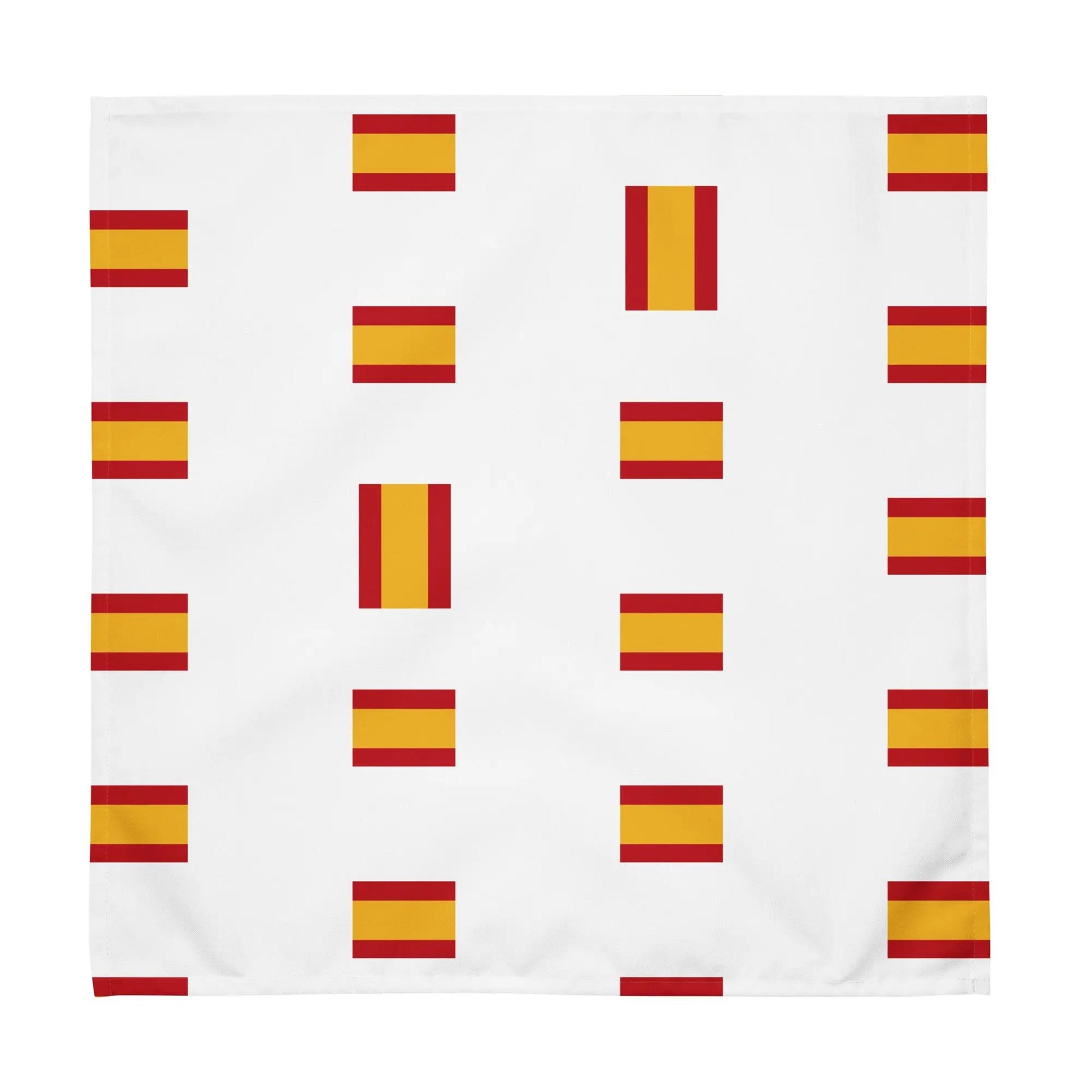 Comprar Juego de servilletas de tela Bandera España La Flamenca de Borgoña Bandera España