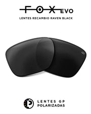 Comprar LENTES NEGRAS POLARIZADAS PARA MODELOS FOX EVO La Flamenca de Borgoña Bandera España