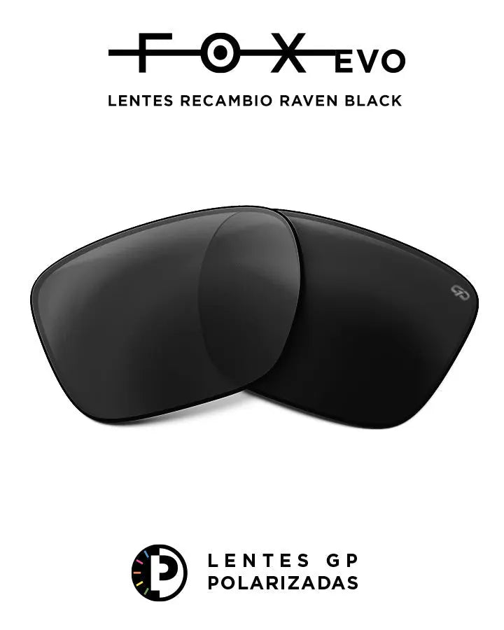 Comprar LENTES NEGRAS POLARIZADAS PARA MODELOS FOX EVO La Flamenca de Borgoña Bandera España