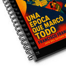 Comprar Libreta de notas con espiral "Franco - Una época que marcó todo" La Flamenca de Borgoña Bandera España