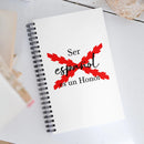 Comprar Libreta de notas con espiral "Ser español es un Honor" La Flamenca de Borgoña Bandera España