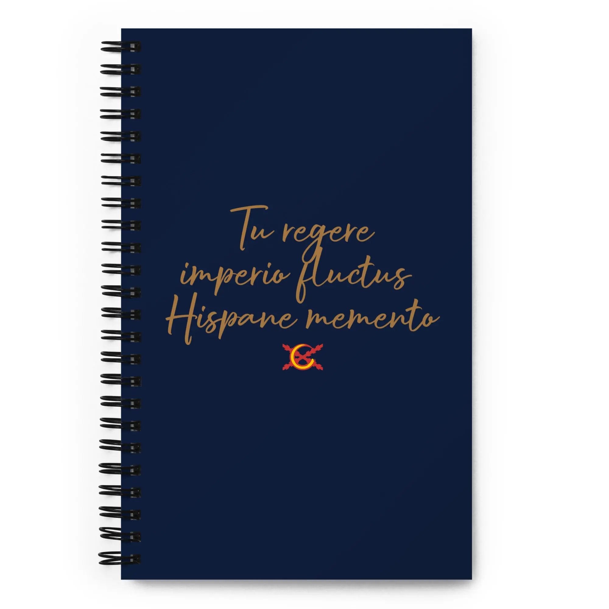 Comprar Libreta de notas con espiral "Tu regere imperio fluctus Hispane Memento" La Flamenca de Borgoña Bandera España
