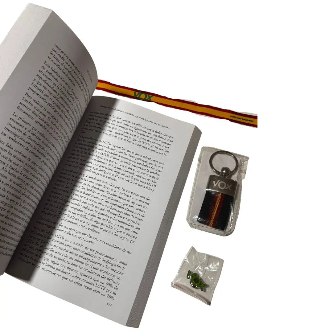 Comprar Libro Alicia Rubio "Cuando nos prohibieron ser mujeres y os persiguieron por ser hombres" + Lote La Flamenca de Borgoña Bandera España