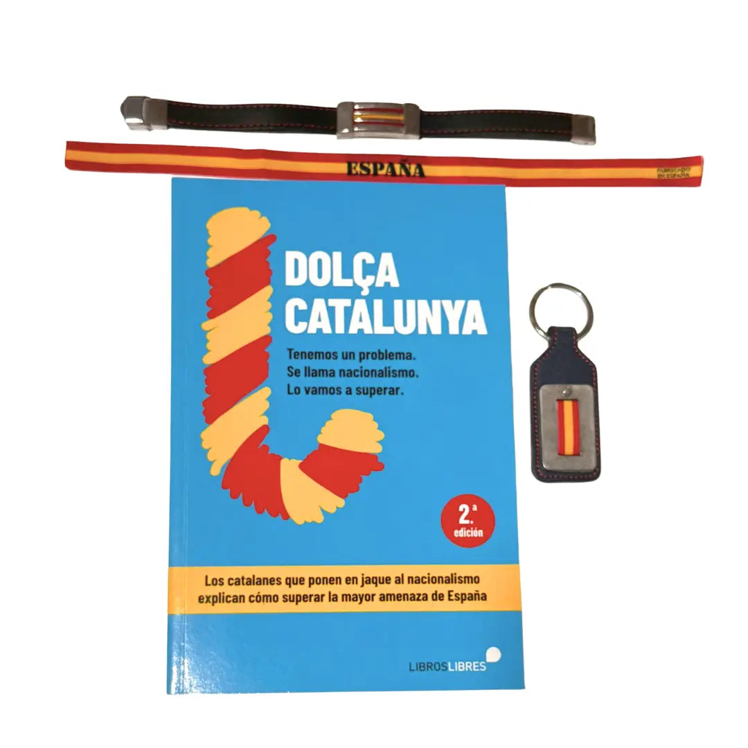 Comprar Libro "Dolça Catalunya" + Lote Patriota La Flamenca de Borgoña Bandera España
