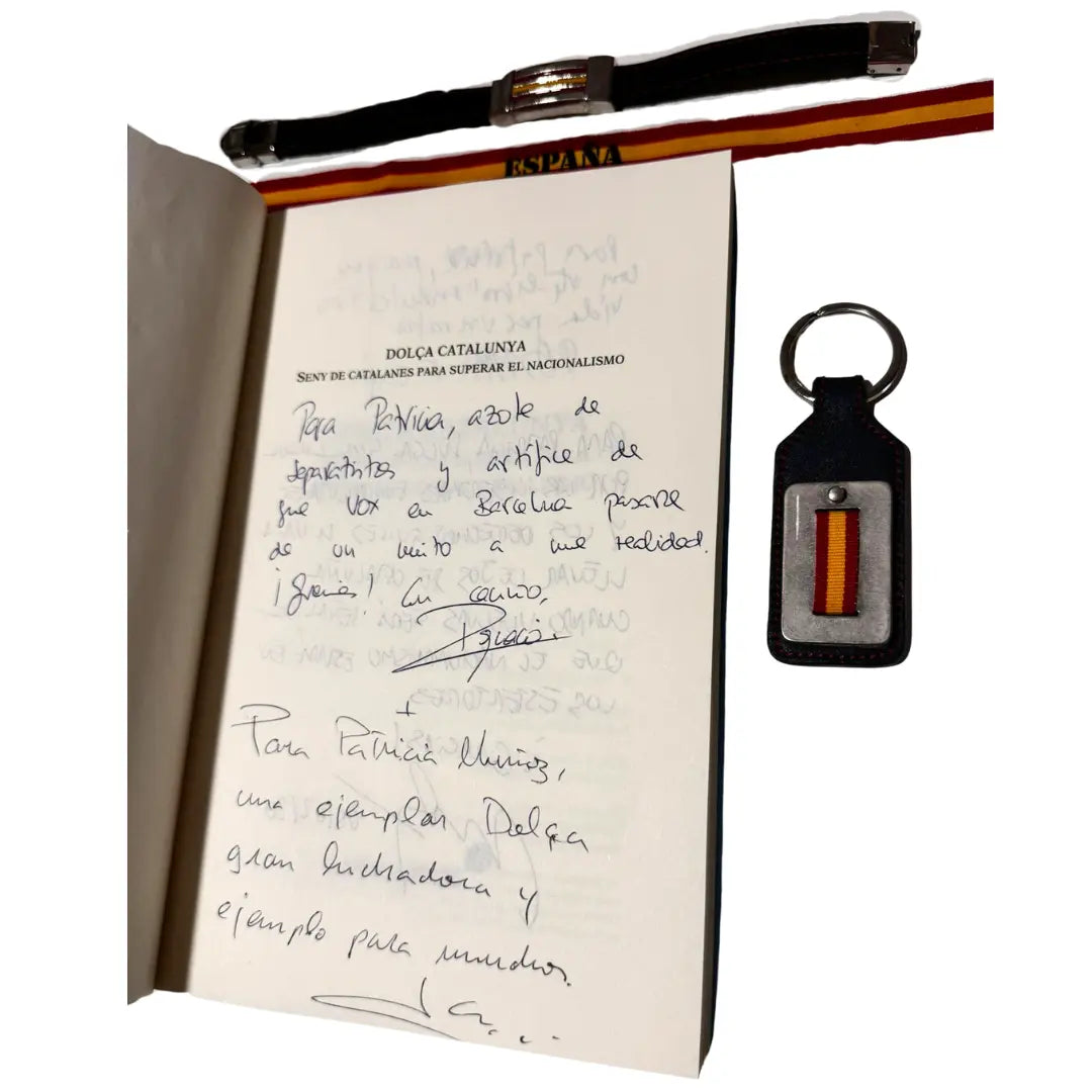 Comprar Libro "Dolça Catalunya" + Lote Patriota La Flamenca de Borgoña Bandera España
