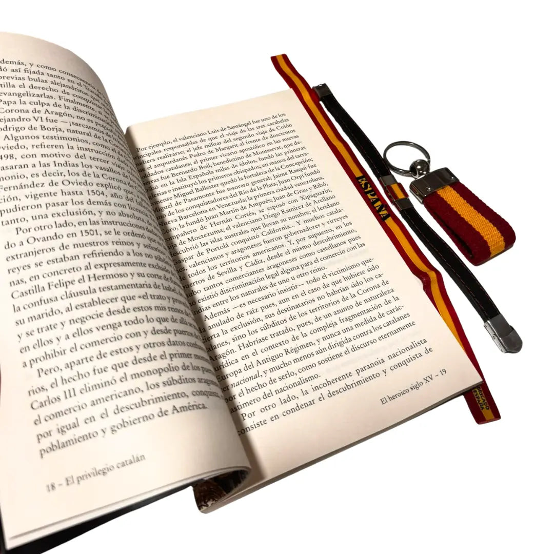 Comprar Libro "El privilegio catalán" de Jesús Laínz + Lote patriota La Flamenca de Borgoña Bandera España