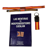Comprar Libro "Las Mentiras del Independentismo Catalán" + Lote Patriota La Flamenca de Borgoña Bandera España