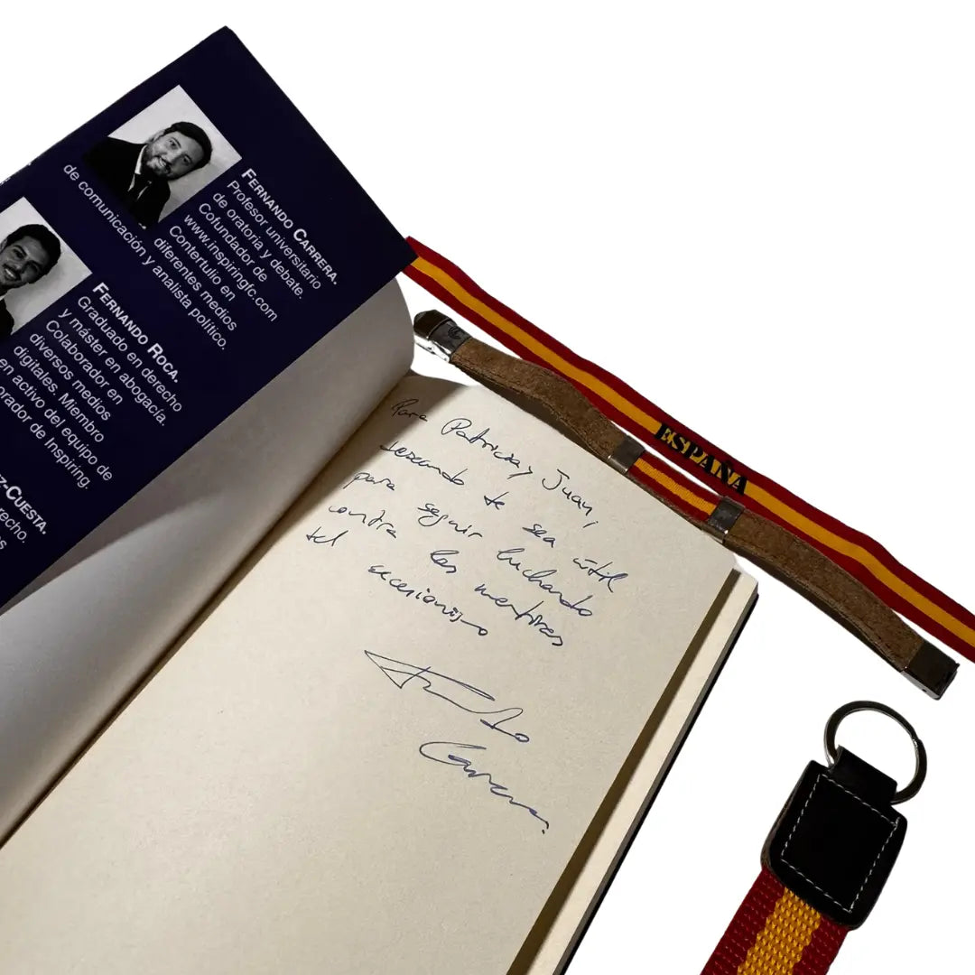 Comprar Libro "Las Mentiras del Independentismo Catalán" + Lote Patriota La Flamenca de Borgoña Bandera España