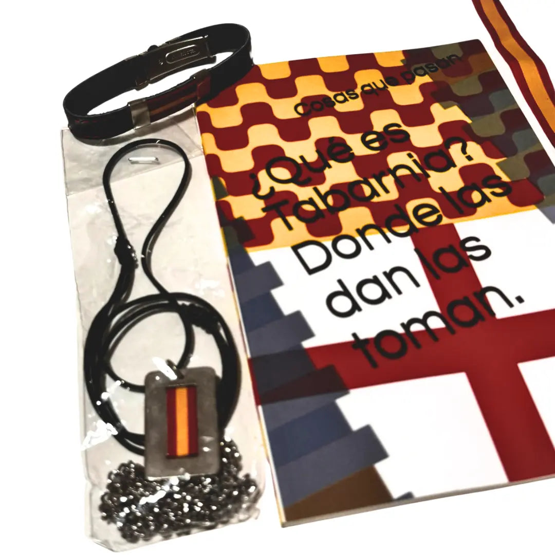 Comprar Libro "¿Qué es Tabarnia?" + Lote Patriota La Flamenca de Borgoña Bandera España