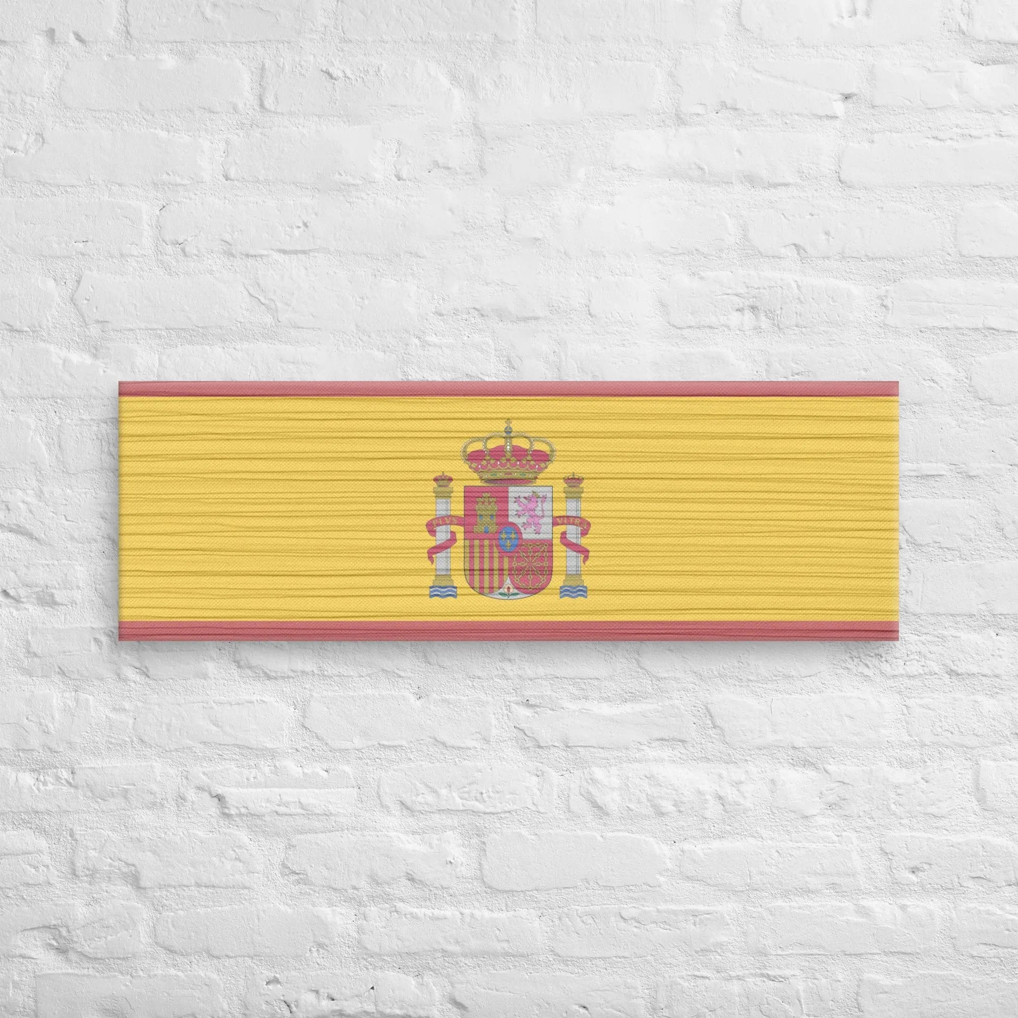 Comprar Lienzo Bandera España desgastada La Flamenca de Borgoña Bandera España