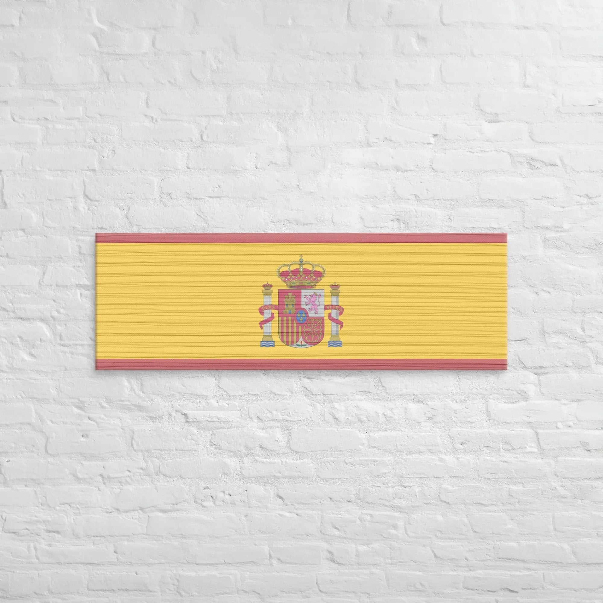 Comprar Lienzo Bandera España desgastada La Flamenca de Borgoña Bandera España