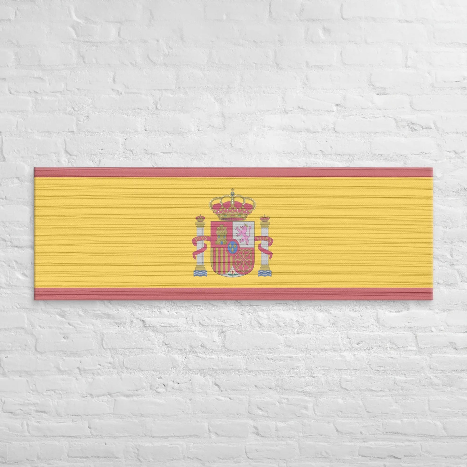 Comprar Lienzo Bandera España desgastada La Flamenca de Borgoña Bandera España