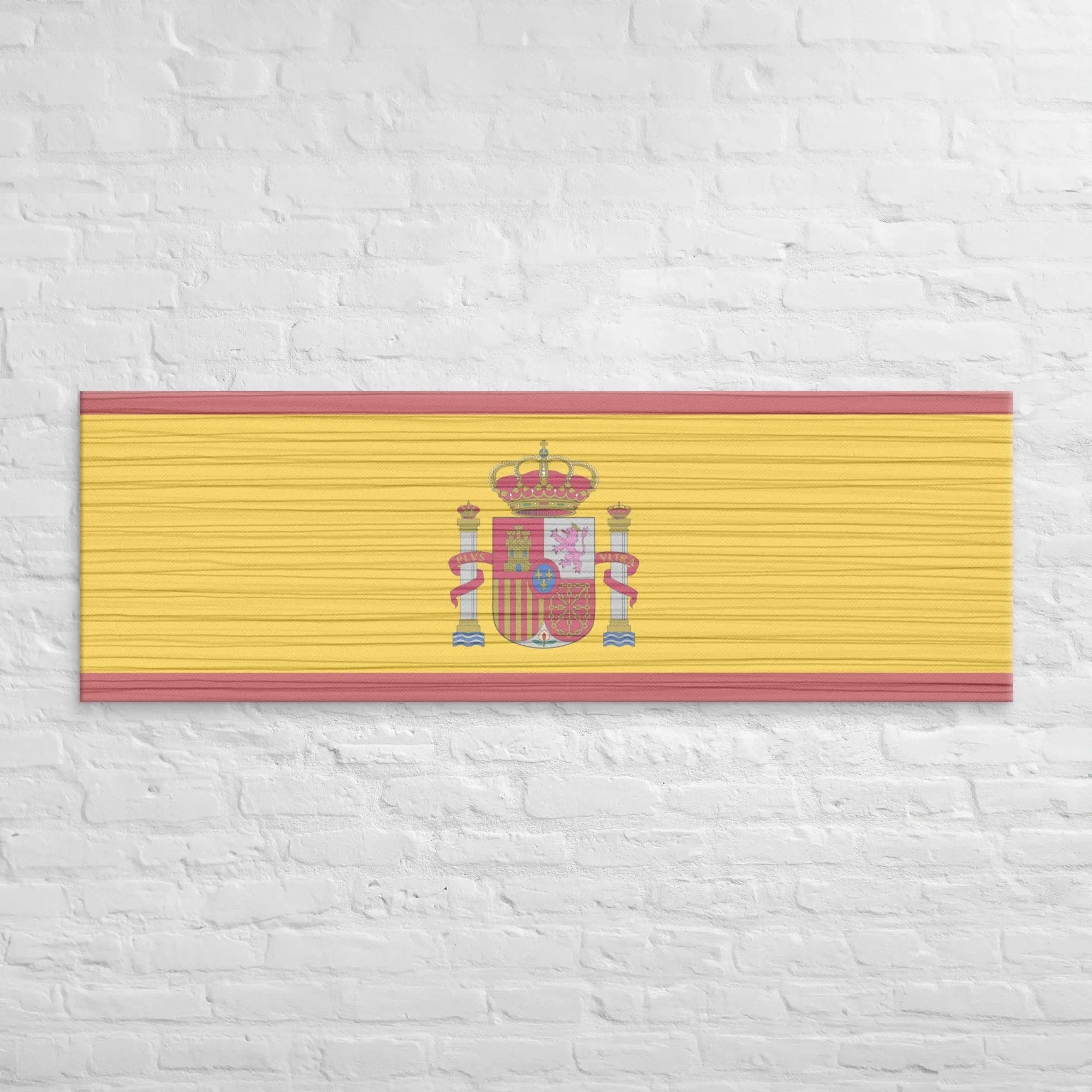Comprar Lienzo Bandera España desgastada La Flamenca de Borgoña Bandera España
