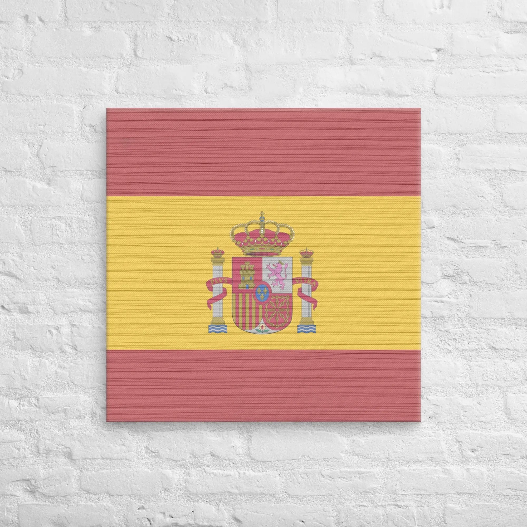 Comprar Lienzo Bandera España desgastada La Flamenca de Borgoña Bandera España