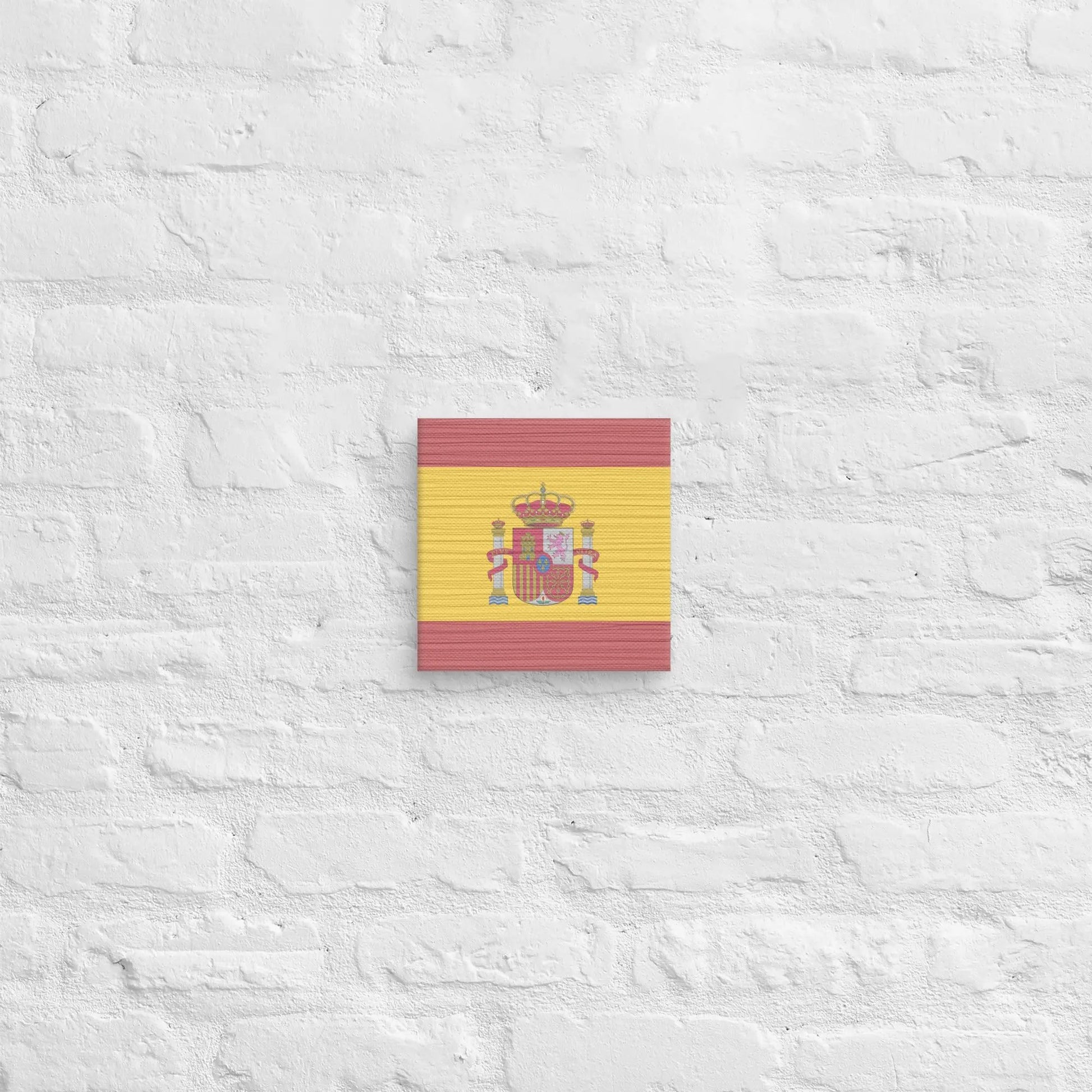 Comprar Lienzo Bandera España desgastada La Flamenca de Borgoña Bandera España