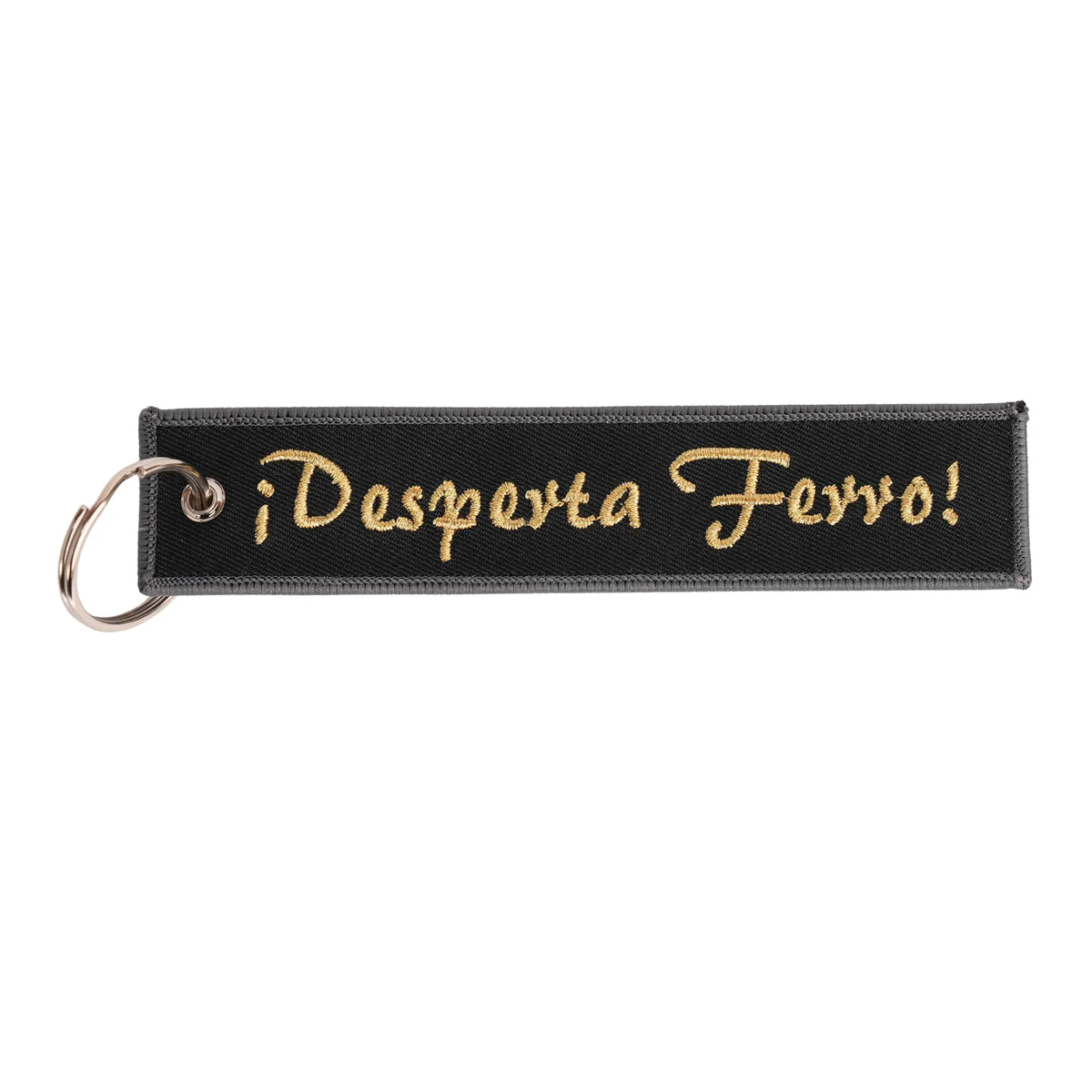 Comprar Llavero BRIPAC Brigada Paracaidista <<Desperta Ferro>> 14,5 x 3 cm La Flamenca de Borgoña Bandera España
