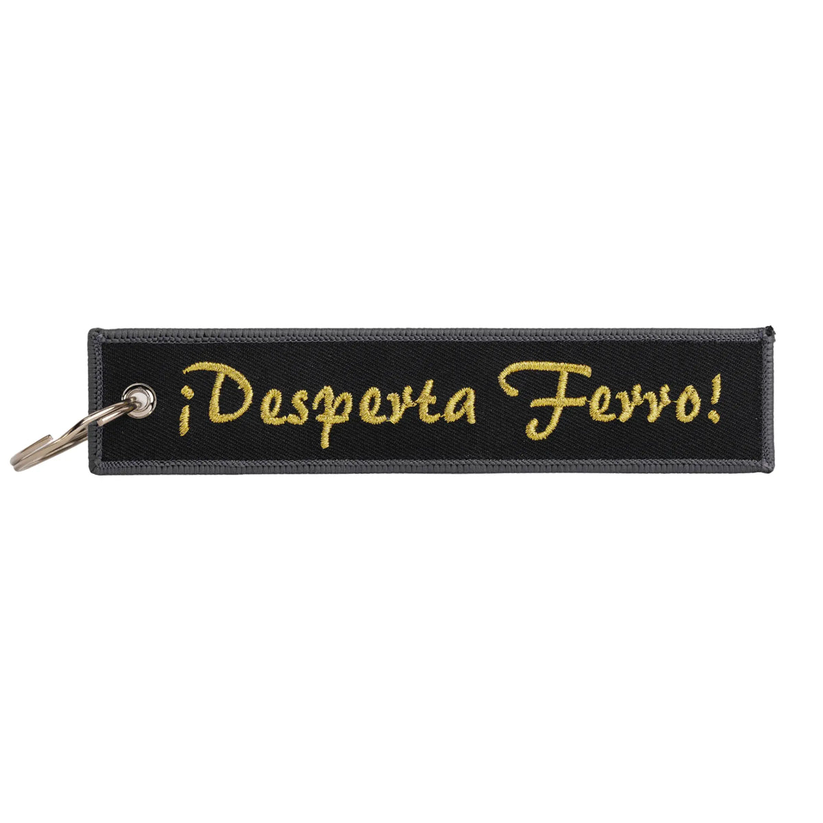 Comprar Llavero BRIPAC Brigada Paracaidista <<Desperta Ferro>> 14,5 x 3 cm La Flamenca de Borgoña Bandera España