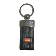 Comprar Llavero Bandera España piel negra Bandera España La Flamenca de Borgoña Patricia Muñoz VOX