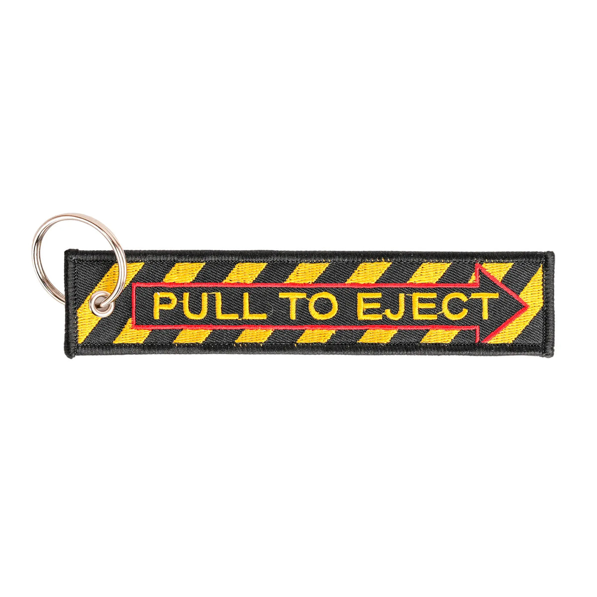 Comprar Llavero Ejército del Aire AIRBUS eurofighter <<Pull to eject>> 14,5 cm La Flamenca de Borgoña Bandera España