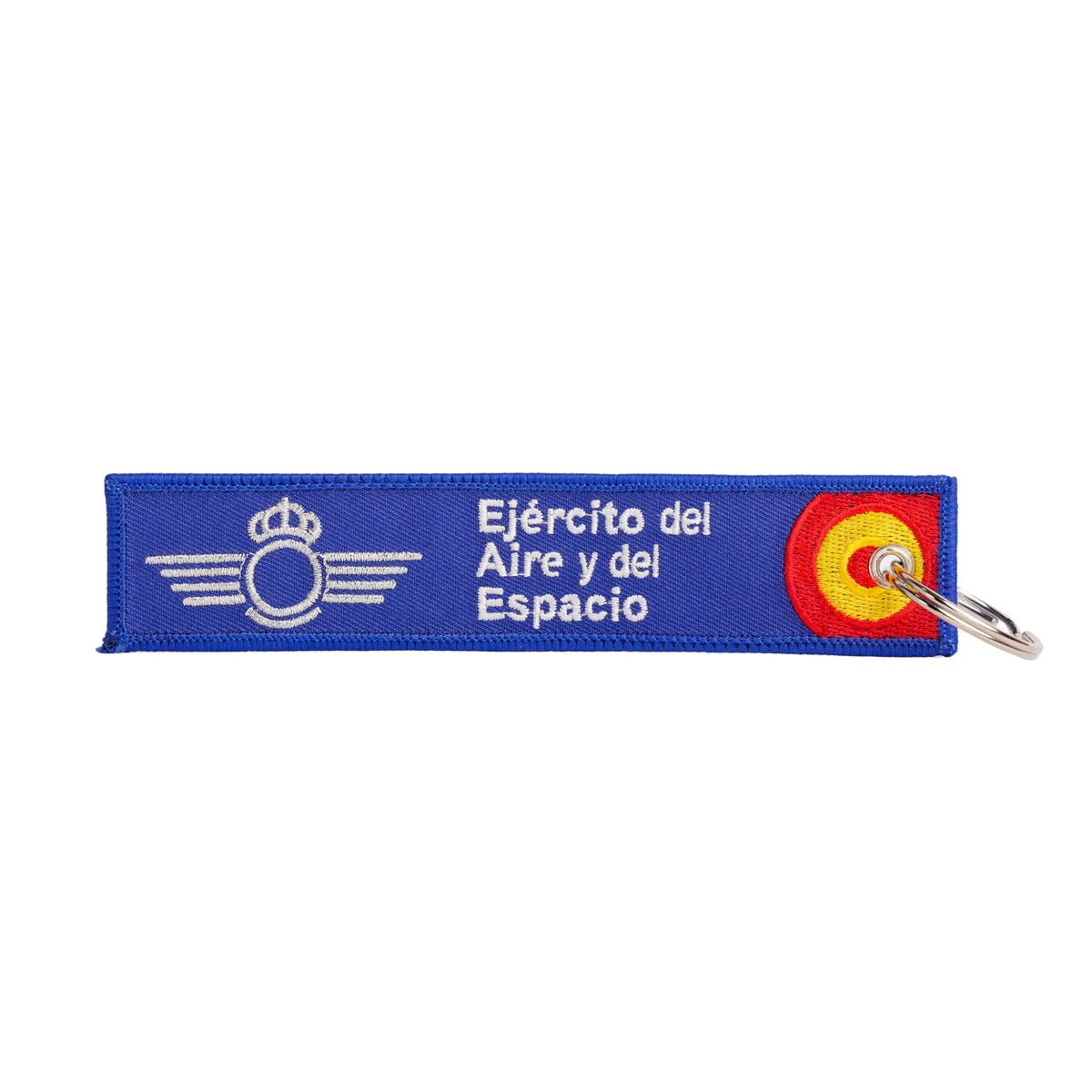 Comprar Llavero Ejército del Aire Ala 15 <<Quien ose paga>> 14,5 cm La Flamenca de Borgoña Bandera España