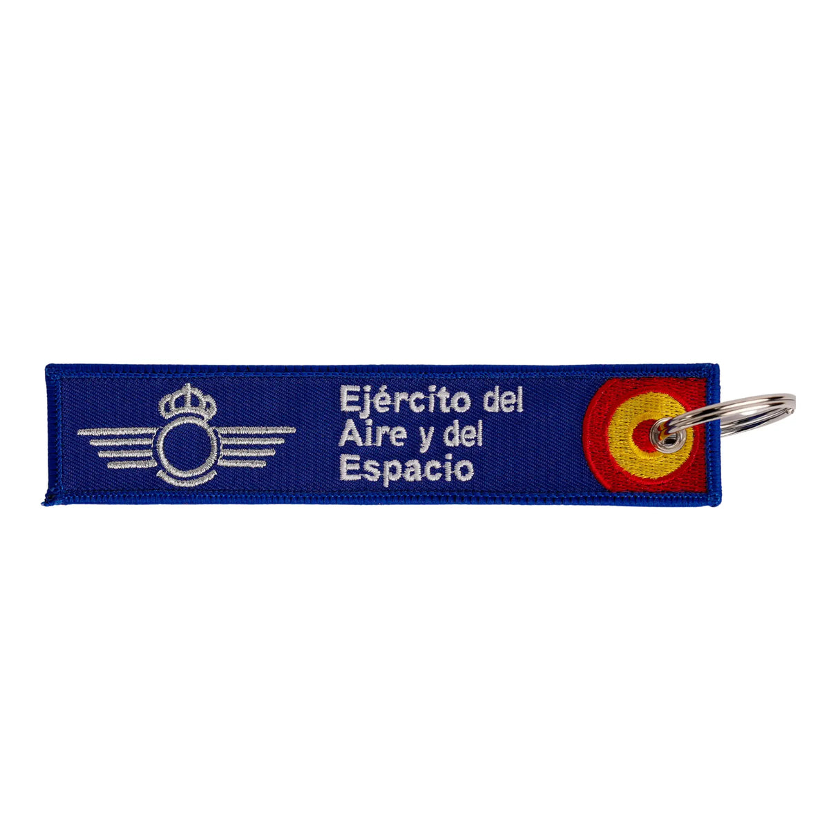 Comprar Llavero Ejército del Aire Ala 15 <<Quien ose paga>> 14,5 cm La Flamenca de Borgoña Bandera España