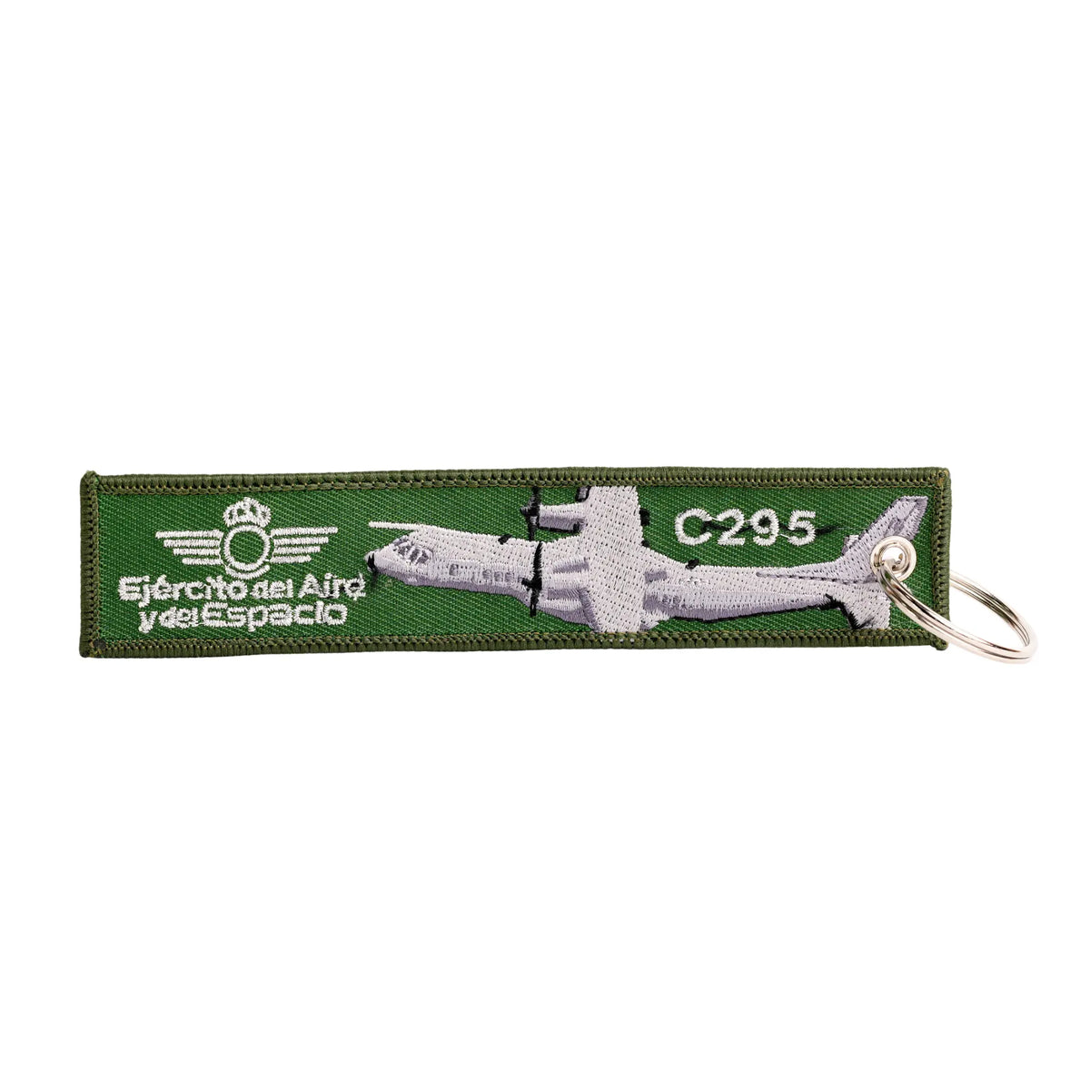 Comprar Llavero Ejército del Aire C295 Ala 35 T-21 14,5cm La Flamenca de Borgoña Bandera España