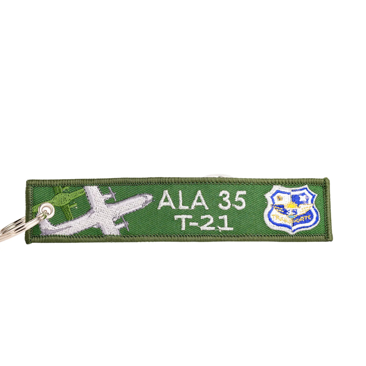 Comprar Llavero Ejército del Aire C295 Ala 35 T-21 14,5cm La Flamenca de Borgoña Bandera España