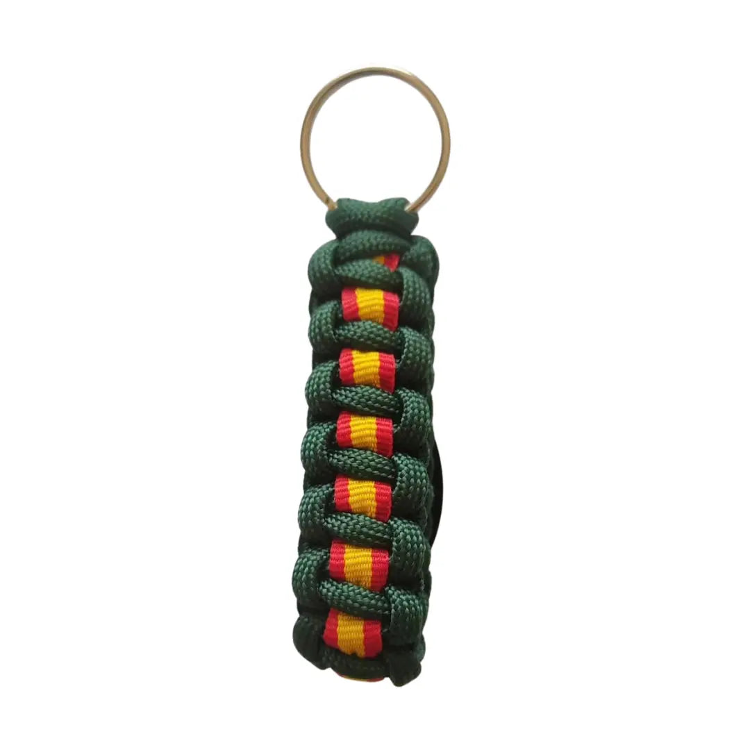 Llavero Guardia Civil UCO paracord verde