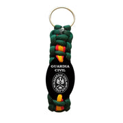 Llavero Guardia Civil Tráfico paracord verde