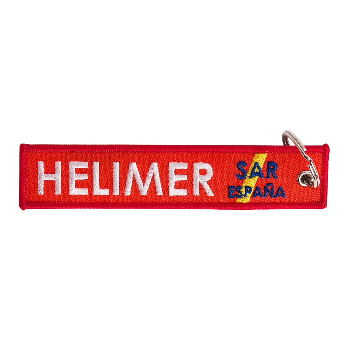 Comprar Llavero Helimer SAR España Salvamento Marítimo AW-139 14,5cm La Flamenca de Borgoña Bandera España