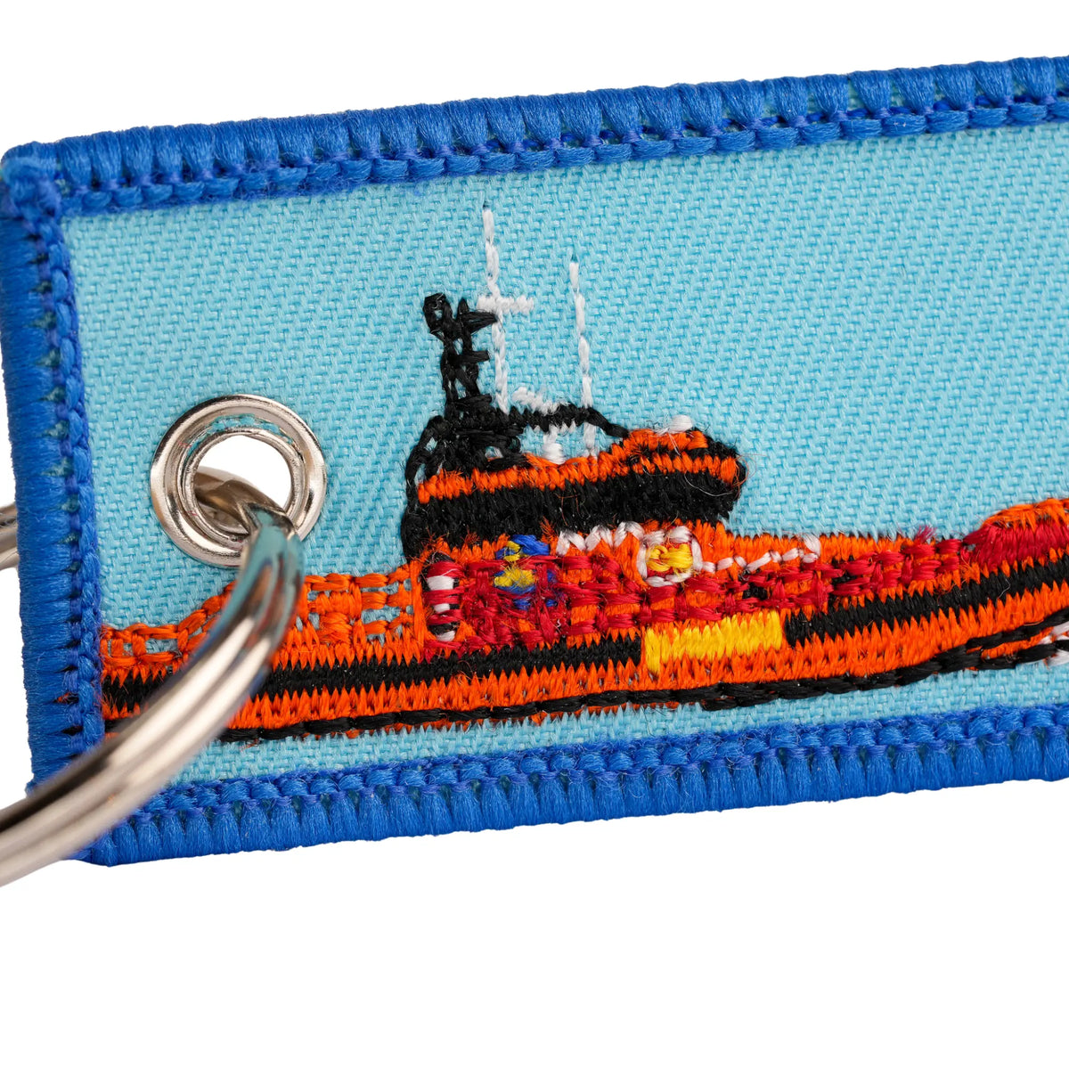 Comprar Llavero Salvamento Marítimo 14,5 x 3 cm La Flamenca de Borgoña Bandera España