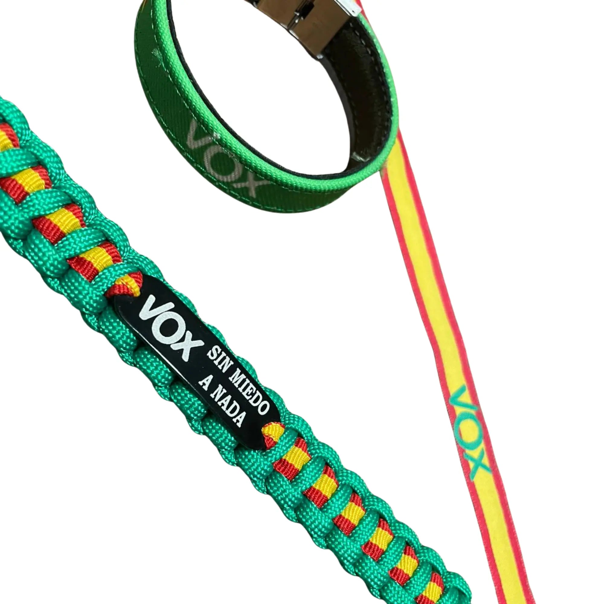 Comprar Lote 3 Pulseras VOX La Flamenca de Borgoña Bandera España