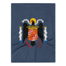 Comprar Manta Águila de San Juan - Una, Grande y Libre - azul La Flamenca de Borgoña Bandera España