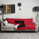 Comprar Manta Falange Española La Flamenca de Borgoña, Bandera de España, Cruz de Borgoña, Patricia Muñoz, VOX, Santiago Abascal