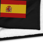 Comprar Manta borreguillo premium Bandera España La Flamenca de Borgoña Bandera España