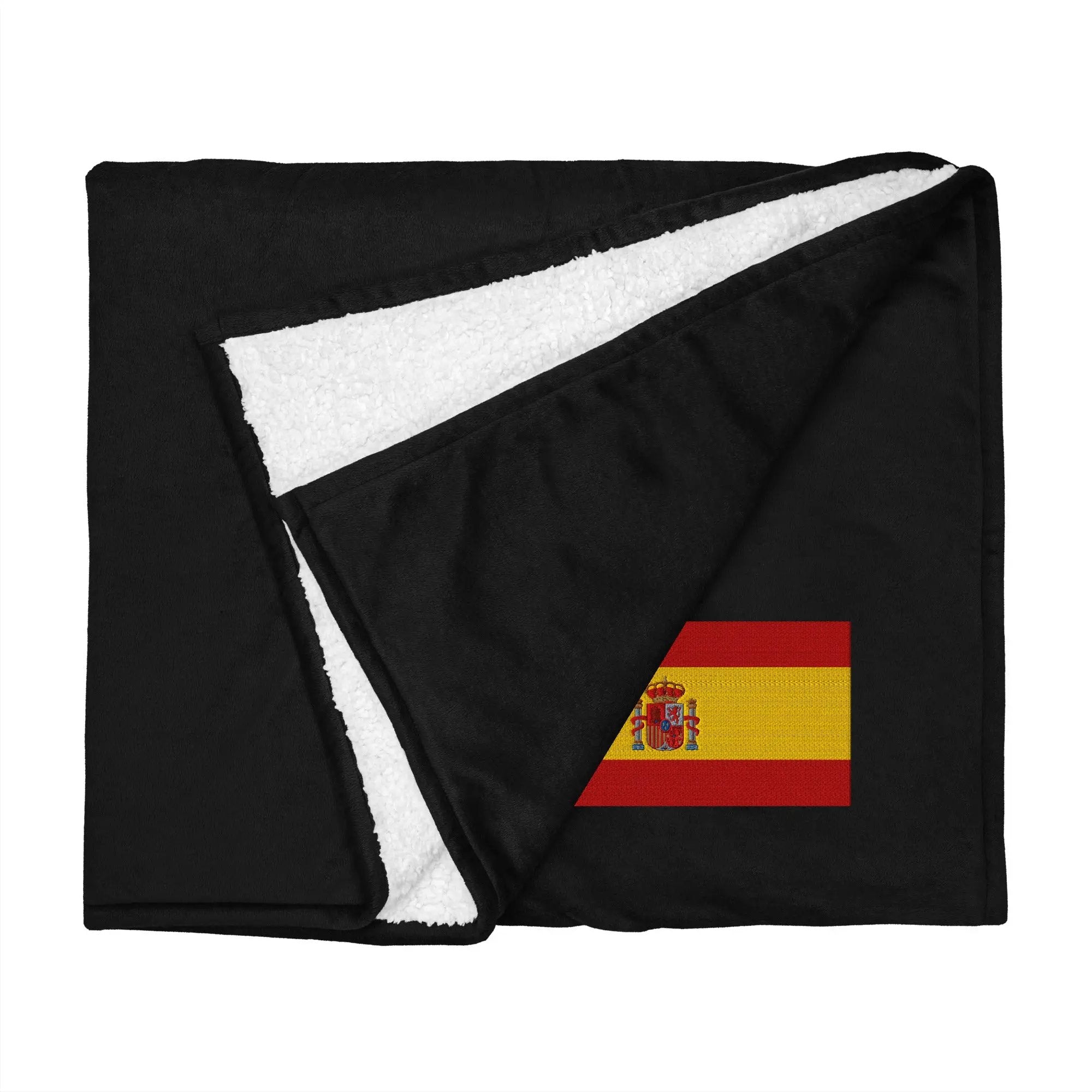 Comprar Manta borreguillo premium Bandera España La Flamenca de Borgoña Bandera España
