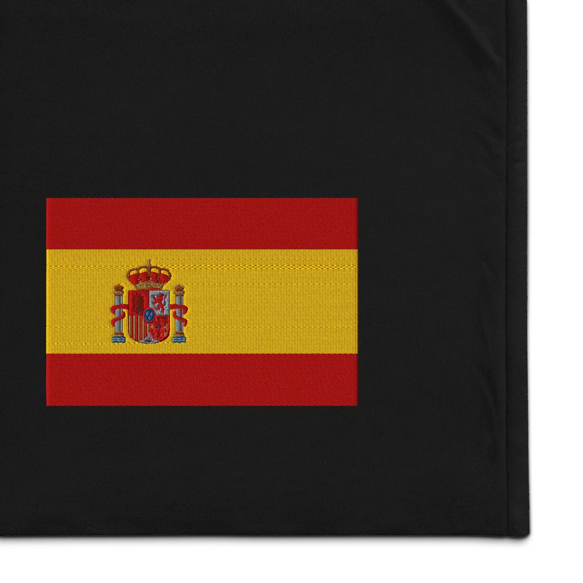 Comprar Manta borreguillo premium Bandera España La Flamenca de Borgoña Bandera España
