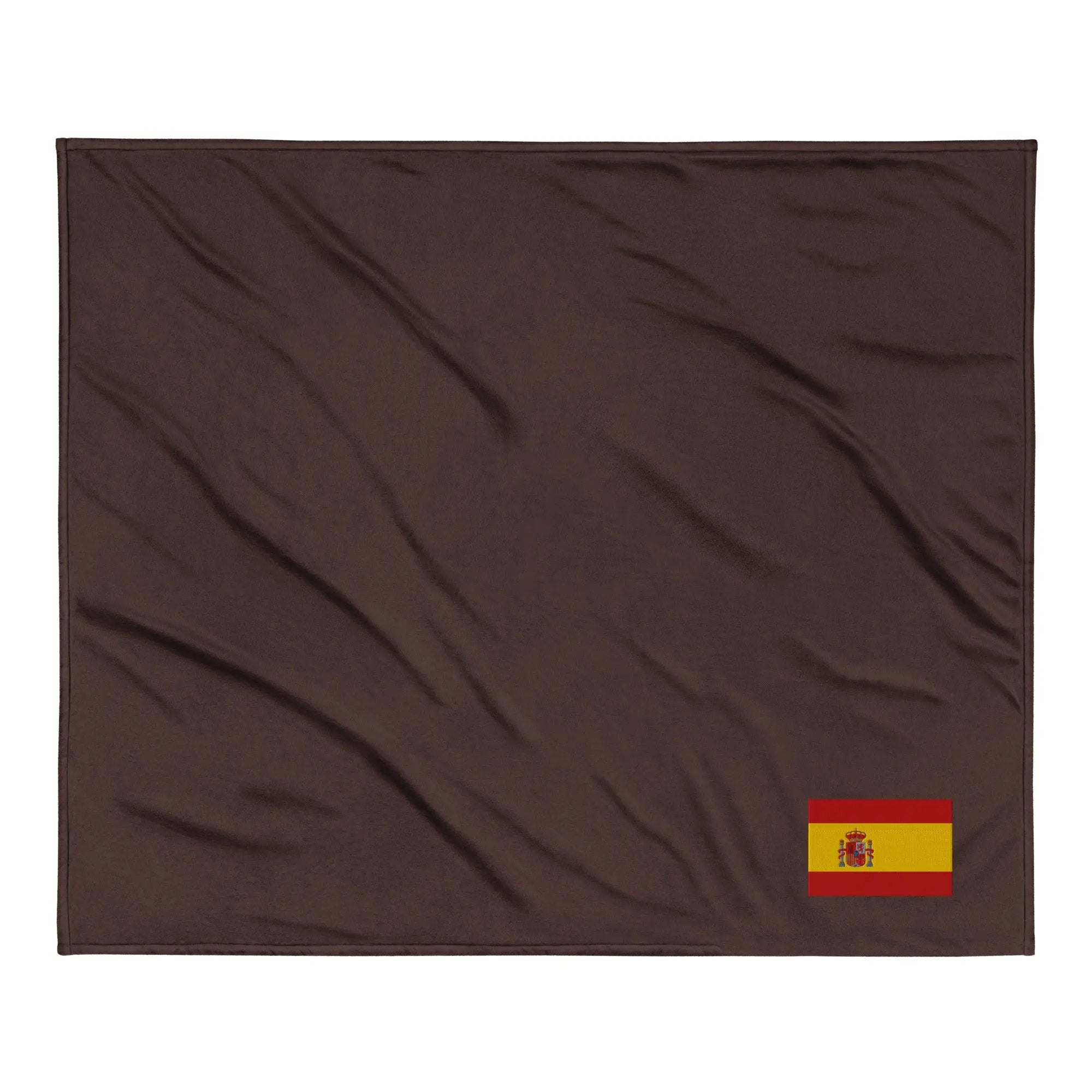 Comprar Manta borreguillo premium Bandera España La Flamenca de Borgoña Bandera España