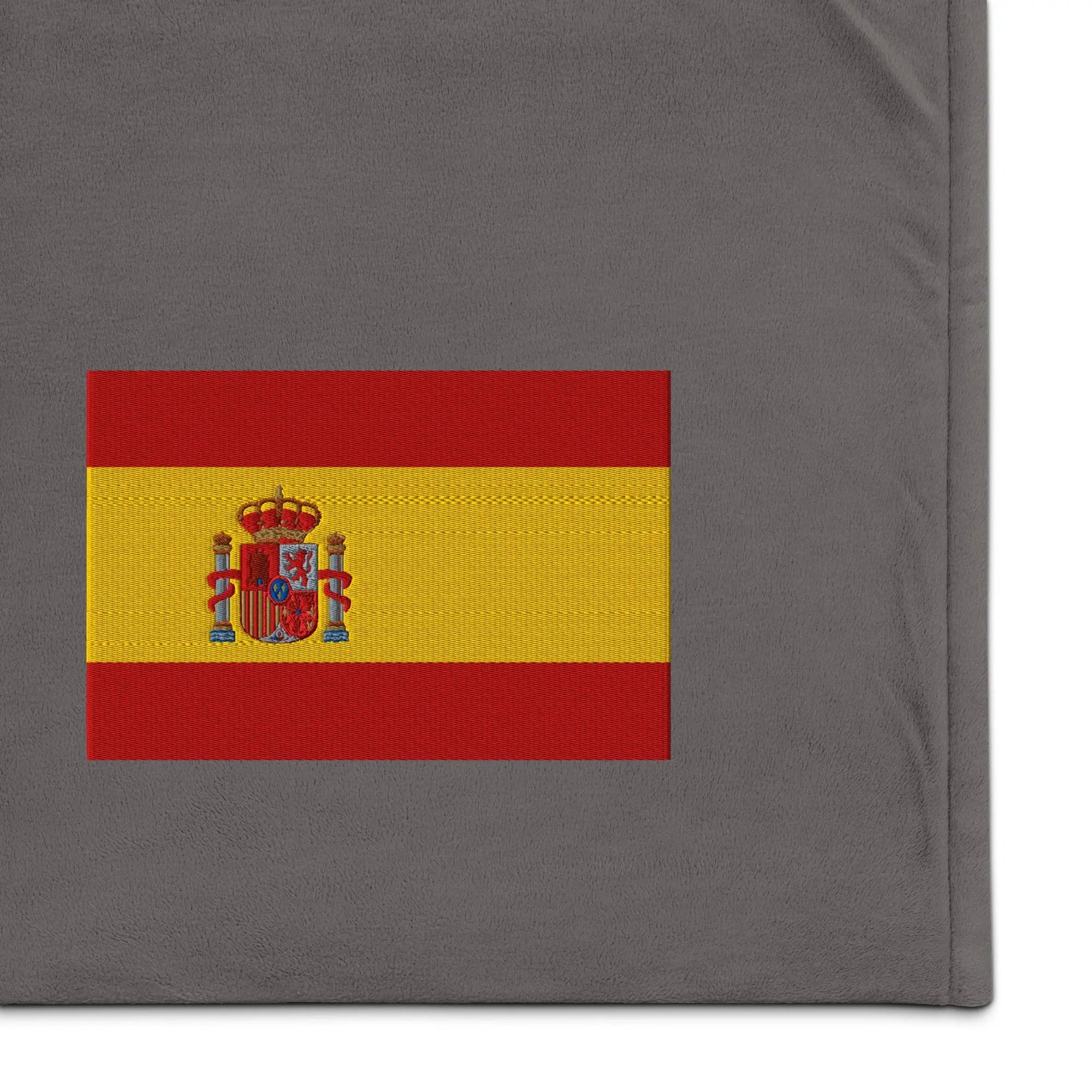 Comprar Manta borreguillo premium Bandera España La Flamenca de Borgoña Bandera España