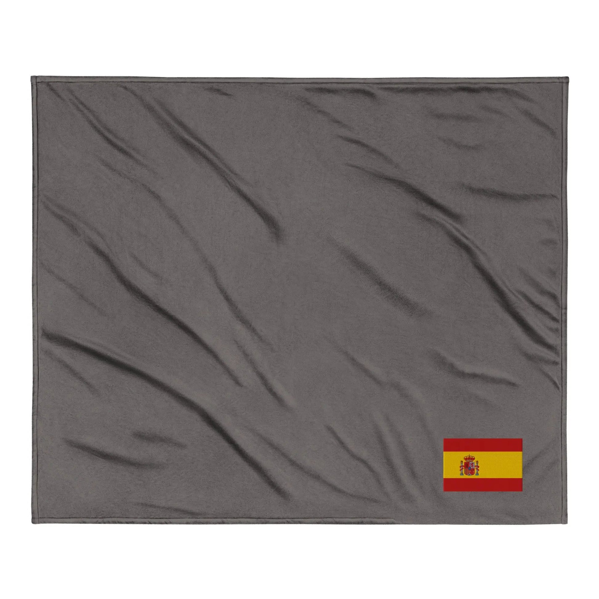 Comprar Manta borreguillo premium Bandera España La Flamenca de Borgoña Bandera España