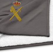 Comprar Manta borreguillo premium Guardia Civil La Flamenca de Borgoña Bandera España