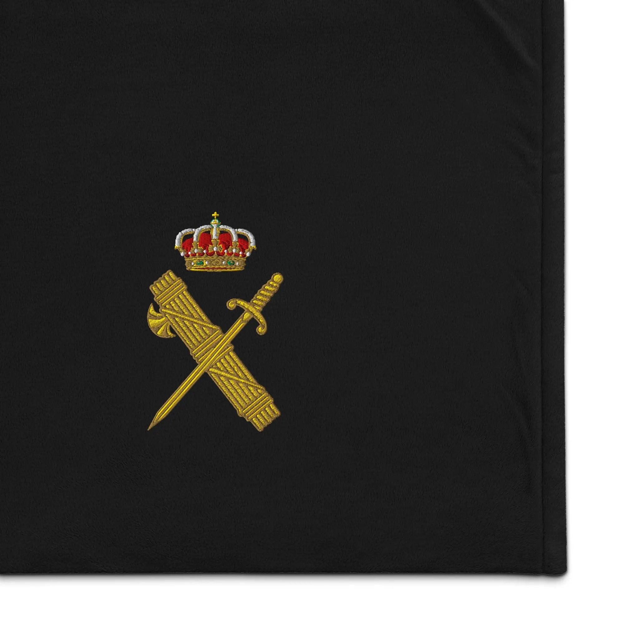 Comprar Manta borreguillo premium Guardia Civil La Flamenca de Borgoña Bandera España