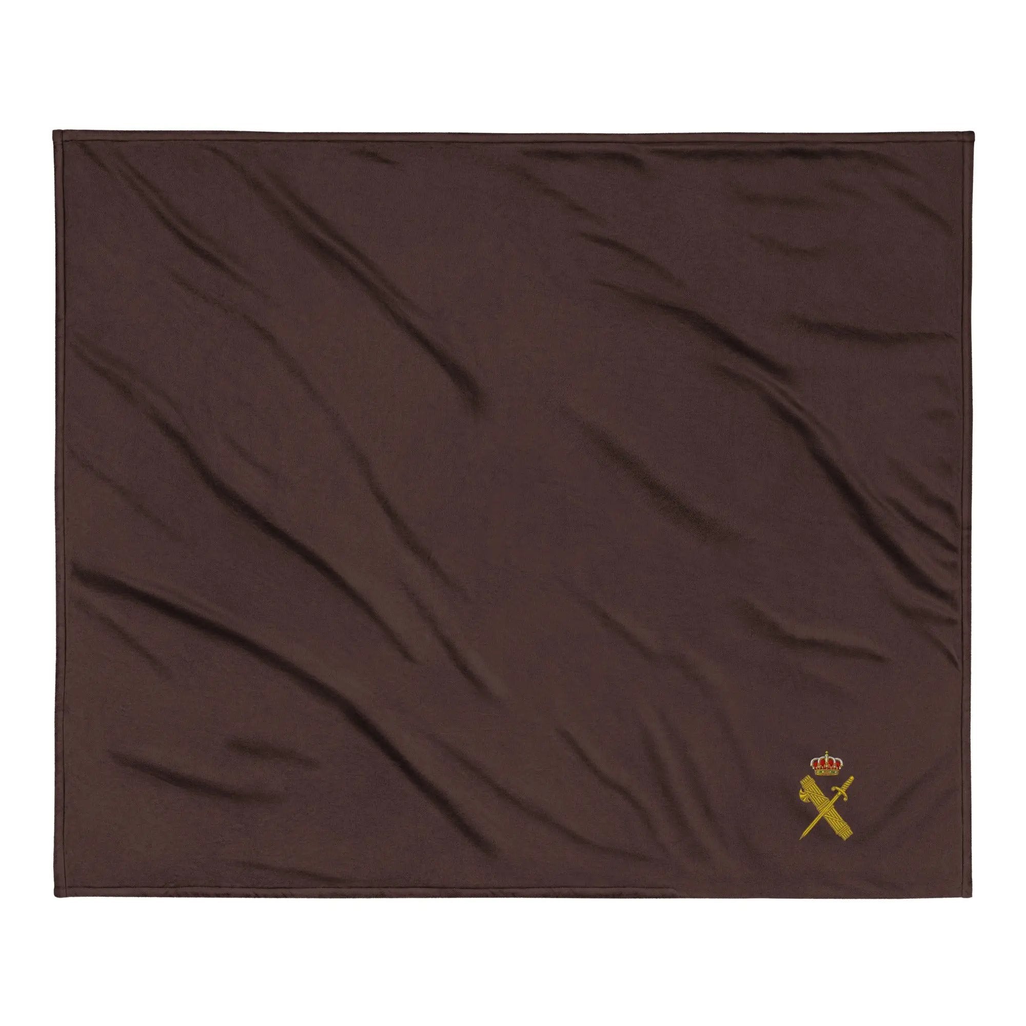 Comprar Manta borreguillo premium Guardia Civil La Flamenca de Borgoña Bandera España