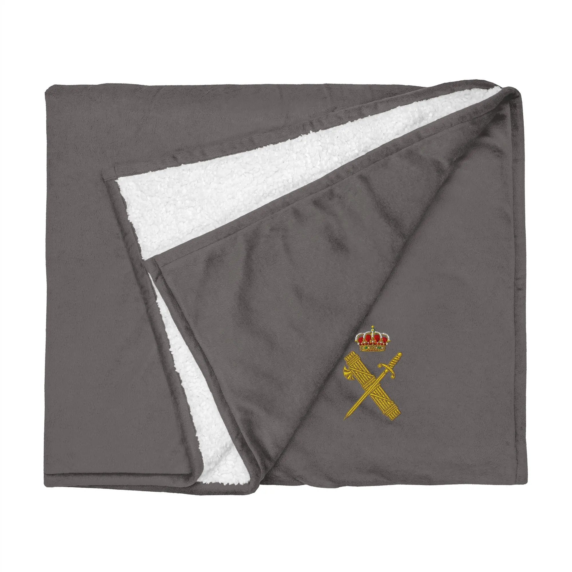 Comprar Manta borreguillo premium Guardia Civil La Flamenca de Borgoña Bandera España