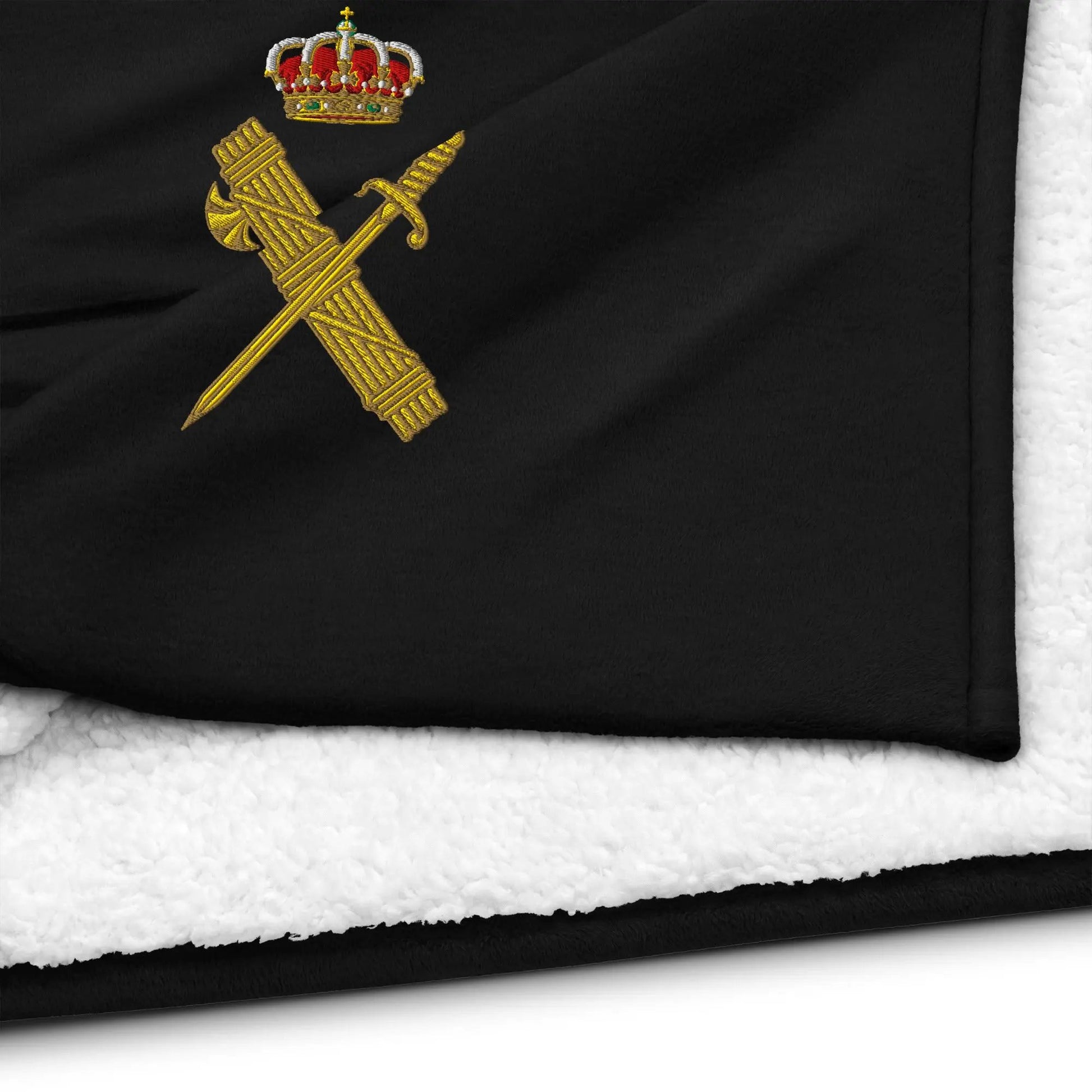 Comprar Manta borreguillo premium Guardia Civil La Flamenca de Borgoña Bandera España