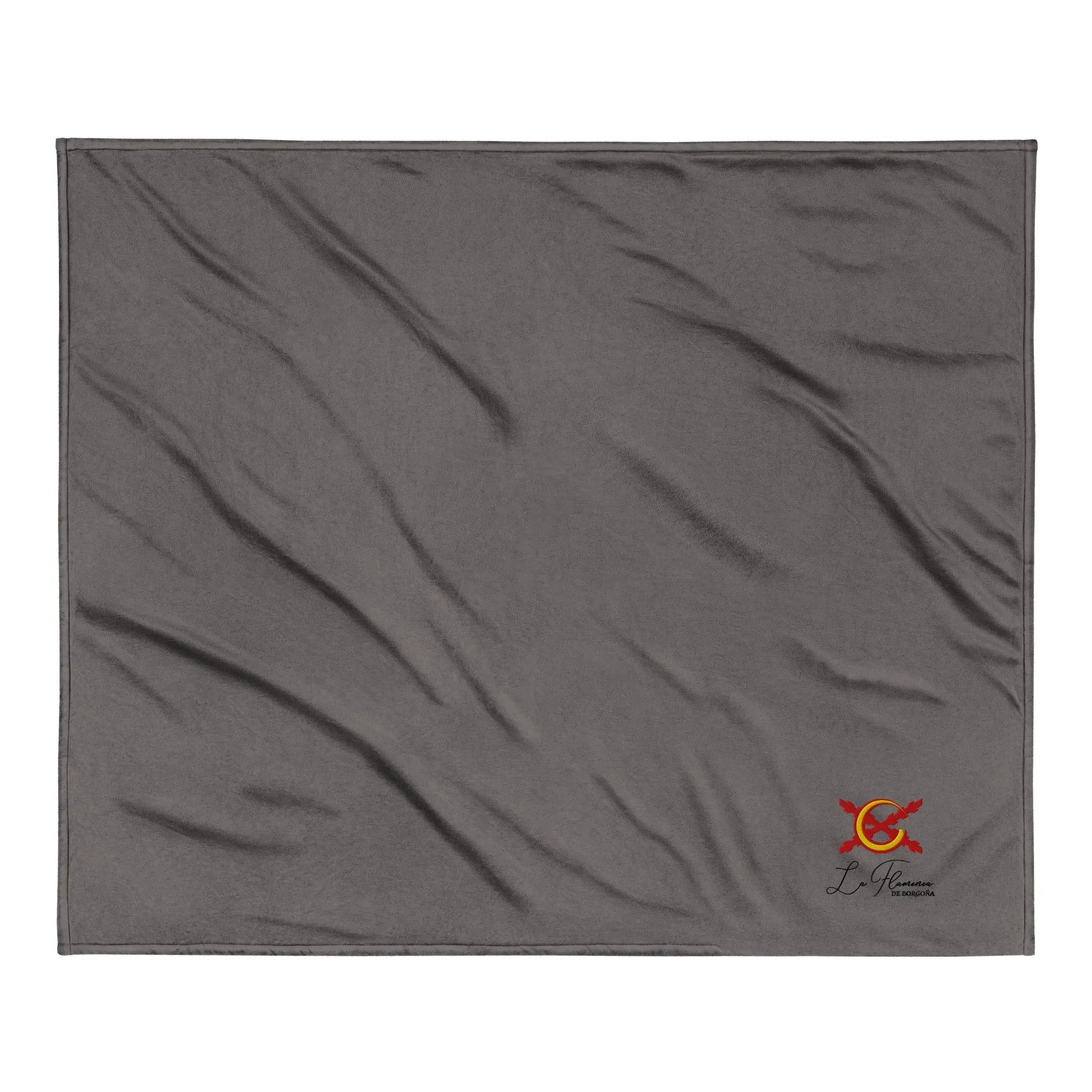 Comprar Manta borreguillo premium La Flamenca de Borgoña La Flamenca de Borgoña Bandera España