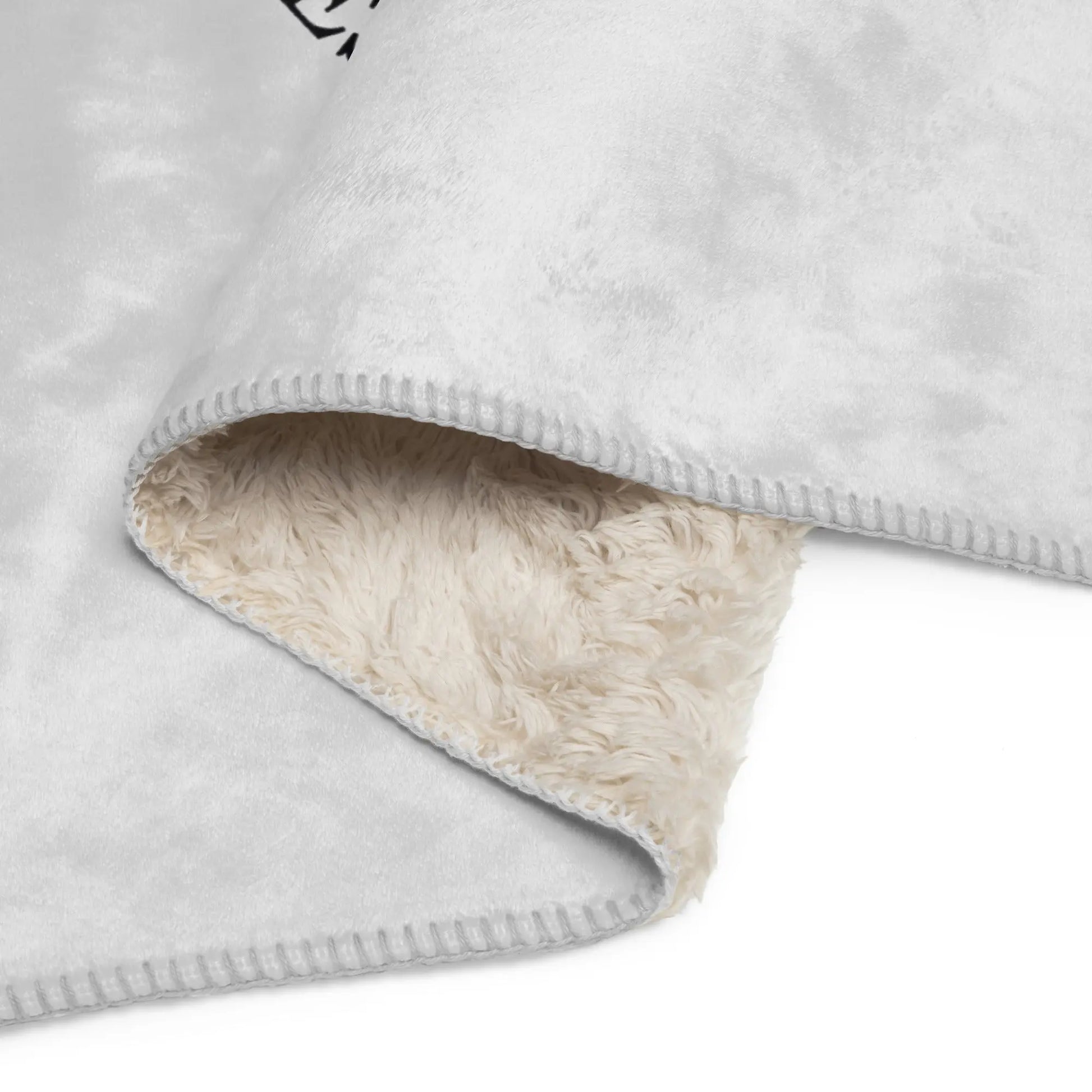 Comprar Manta sherpa Águila de San Juan - gris La Flamenca de Borgoña Bandera España