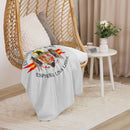 Comprar Manta sherpa Águila de San Juan - gris La Flamenca de Borgoña Bandera España