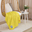 Comprar Manta sherpa Amarilla Anclas La Flamenca de Borgoña, Bandera de España, Cruz de Borgoña, Patricia Muñoz, VOX, Santiago Abascal