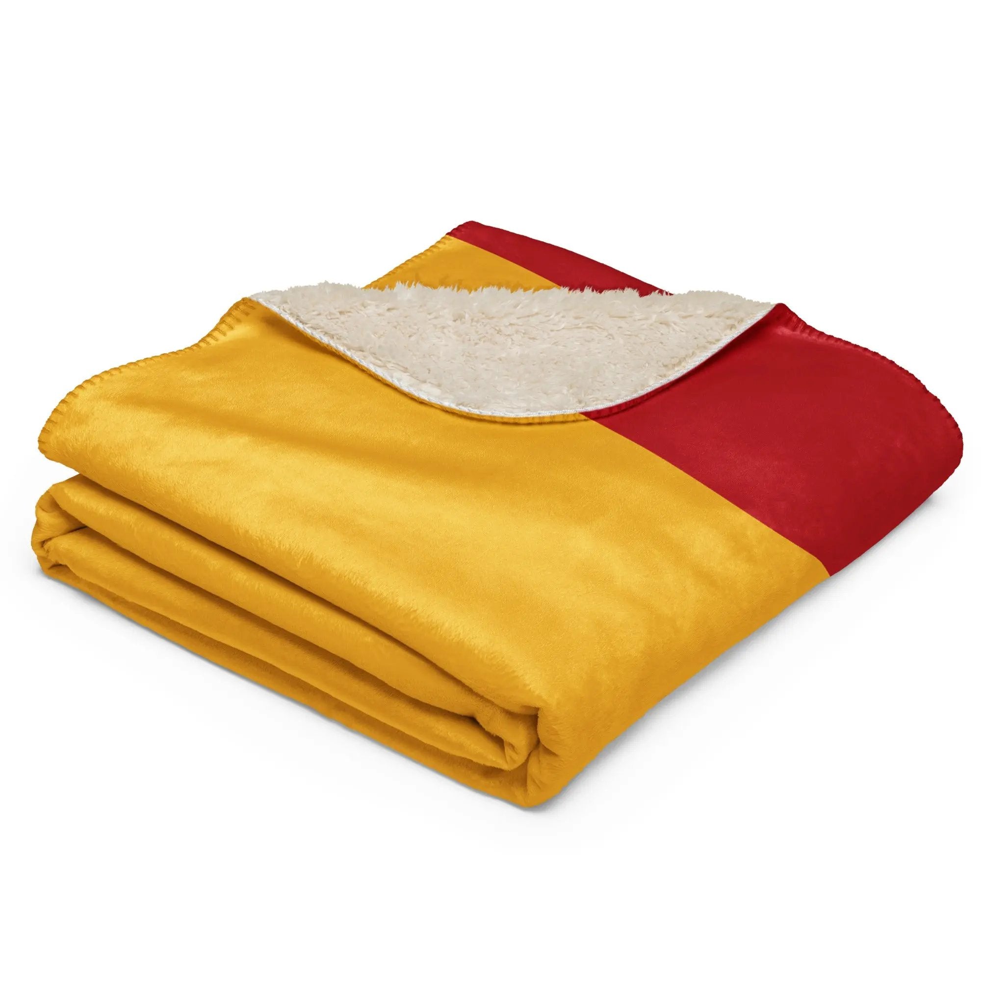 Comprar Manta sherpa Bandera España La Flamenca de Borgoña Bandera España